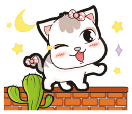 A Lazy Pussycat+ sticker #11552640