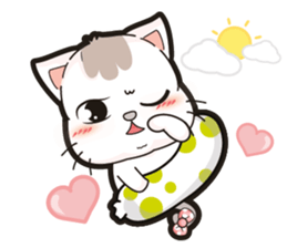 A Lazy Pussycat+ sticker #11552643