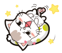 A Lazy Pussycat+ sticker #11552645