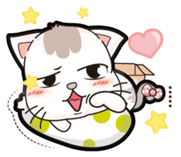 A Lazy Pussycat+ sticker #11552646