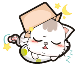 A Lazy Pussycat+ sticker #11552647