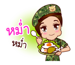 Nam Tan Cutie Soldier sticker #11552837