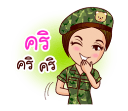 Nam Tan Cutie Soldier sticker #11552845
