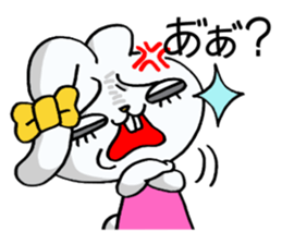 Jealousy rabbit3! sticker #11553140