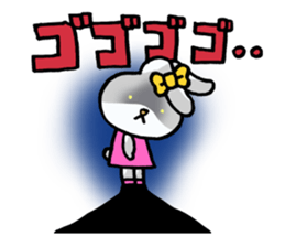 Jealousy rabbit3! sticker #11553141