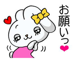 Jealousy rabbit3! sticker #11553153