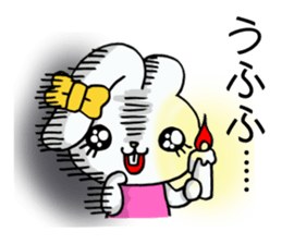 Jealousy rabbit3! sticker #11553155