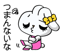 Jealousy rabbit3! sticker #11553164