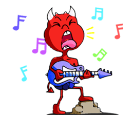 Little Red Devil sticker #11553213