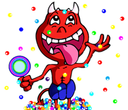 Little Red Devil sticker #11553215