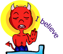 Little Red Devil sticker #11553229