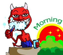 Little Red Devil sticker #11553235