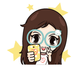 Nadd Jung The office girl+ sticker #11553249