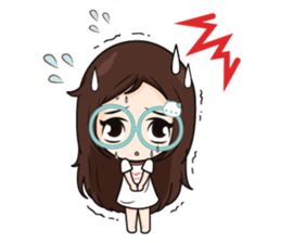 Nadd Jung The office girl+ sticker #11553251