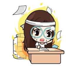 Nadd Jung The office girl+ sticker #11553253