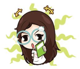 Nadd Jung The office girl+ sticker #11553255