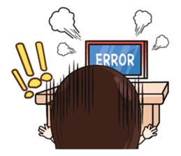 Nadd Jung The office girl+ sticker #11553259