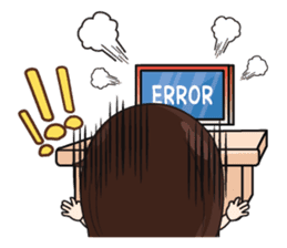 Nadd Jung The office girl+ sticker #11553259