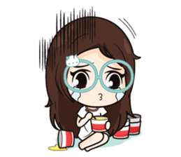 Nadd Jung The office girl+ sticker #11553262