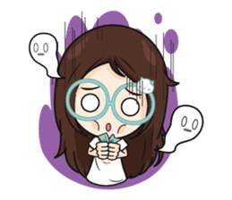 Nadd Jung The office girl+ sticker #11553263