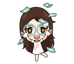 Nadd Jung The office girl+ sticker #11553264