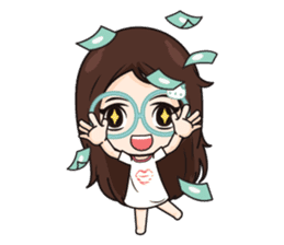 Nadd Jung The office girl+ sticker #11553264