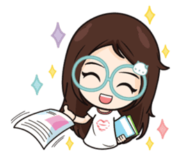 Nadd Jung The office girl+ sticker #11553268