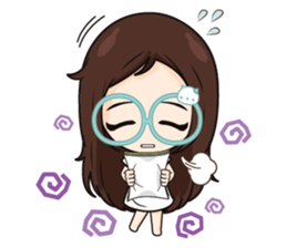 Nadd Jung The office girl+ sticker #11553269