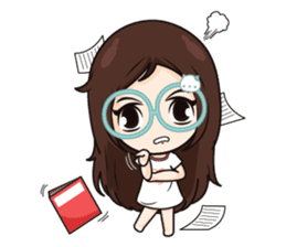 Nadd Jung The office girl+ sticker #11553273