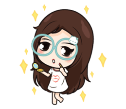 Nadd Jung The office girl+ sticker #11553275