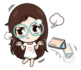 Nadd Jung The office girl+ sticker #11553278
