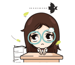Nadd Jung The office girl+ sticker #11553282