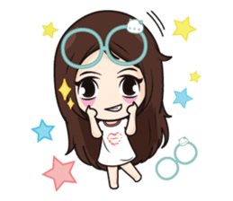 Nadd Jung The office girl+ sticker #11553283