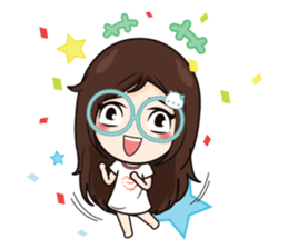 Nadd Jung The office girl+ sticker #11553284