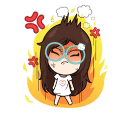 Nadd Jung The office girl+ sticker #11553285