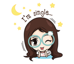 Nadd Jung, I am single+ sticker #11553307