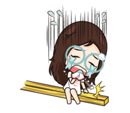 Nadd Jung, I am single+ sticker #11553308