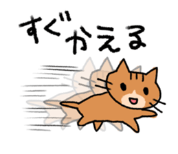 Exciting cat!!2 sticker #11553391