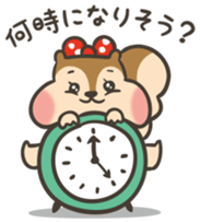 Omochi girl Squirrel sticker #11553697