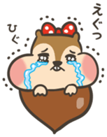 Omochi girl Squirrel sticker #11553699