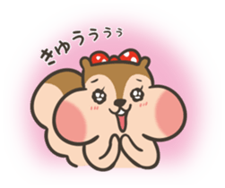 Omochi girl Squirrel sticker #11553700
