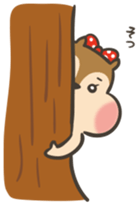Omochi girl Squirrel sticker #11553712
