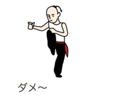 It is the way to Kung Fu sticker #11554153