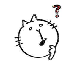 mejiro cat sticker #11554250