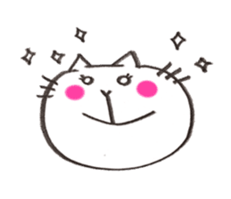 mejiro cat sticker #11554256