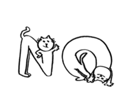 mejiro cat sticker #11554259