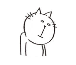 mejiro cat sticker #11554264