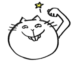 mejiro cat sticker #11554274