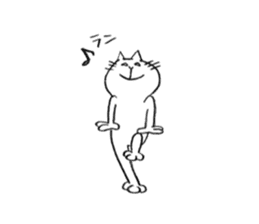 mejiro cat sticker #11554278