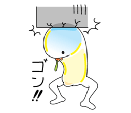 Chick material Johnny sticker #11554321